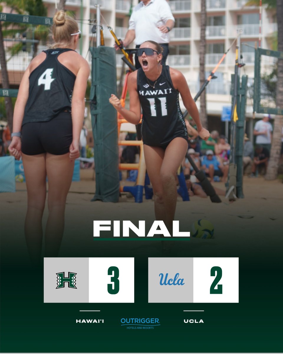 Hawaii Beach Volleyball tweet media