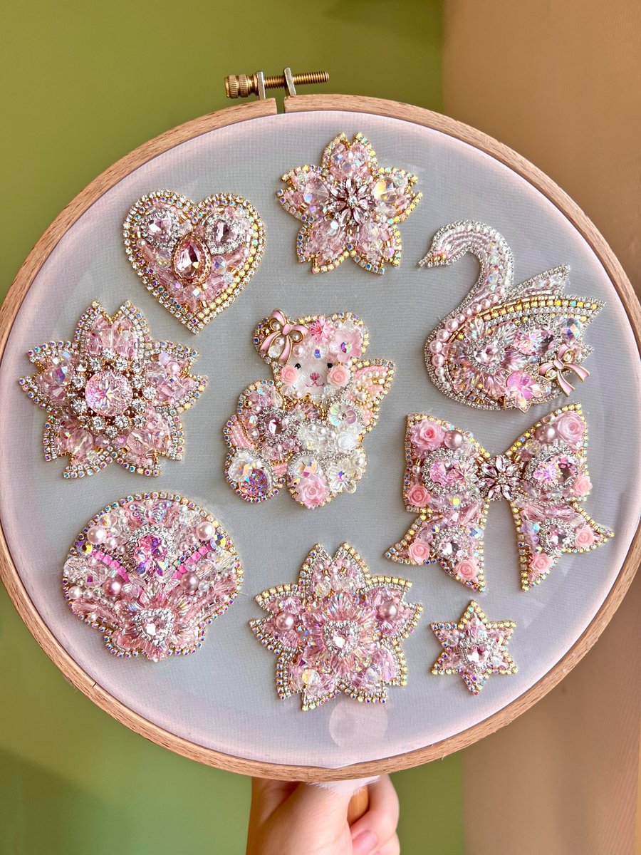 Post by Piari🪡ビーズ刺繍 on X: さくらいろ