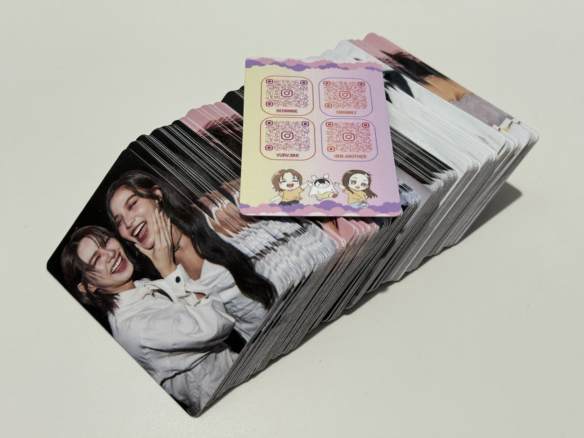 thebrylife's tweet image. Thank you so much po!

#customizedphotocards #photocards #thaigl