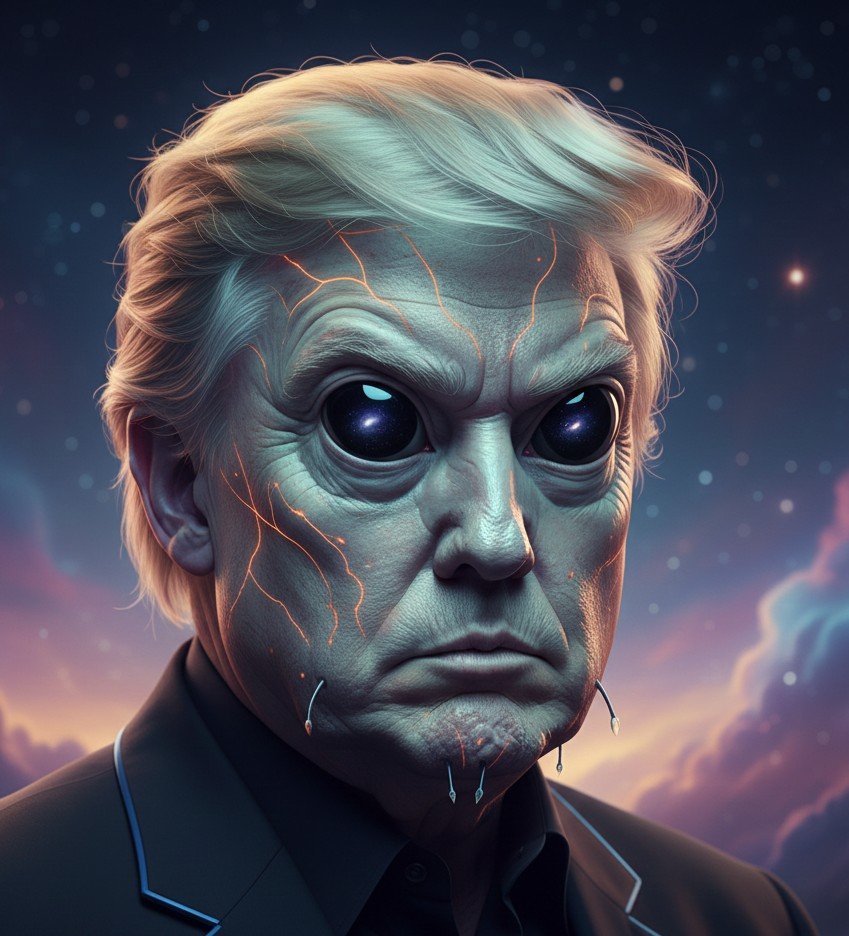 70Malcolm64177's tweet photo. Alien Trump
The "Trump Alien" meme coin $TRUMP is a speculative digital asset that sits at the intersection of political satire, pop culture, and high-risk crypto trading.
#Aliens
#AlienTrump
#SpaceForce
#PolitiFi
#Trump2026
#MAGA
#TrumpCrypto
#DJT
https://t.co/T9rhihwvtS