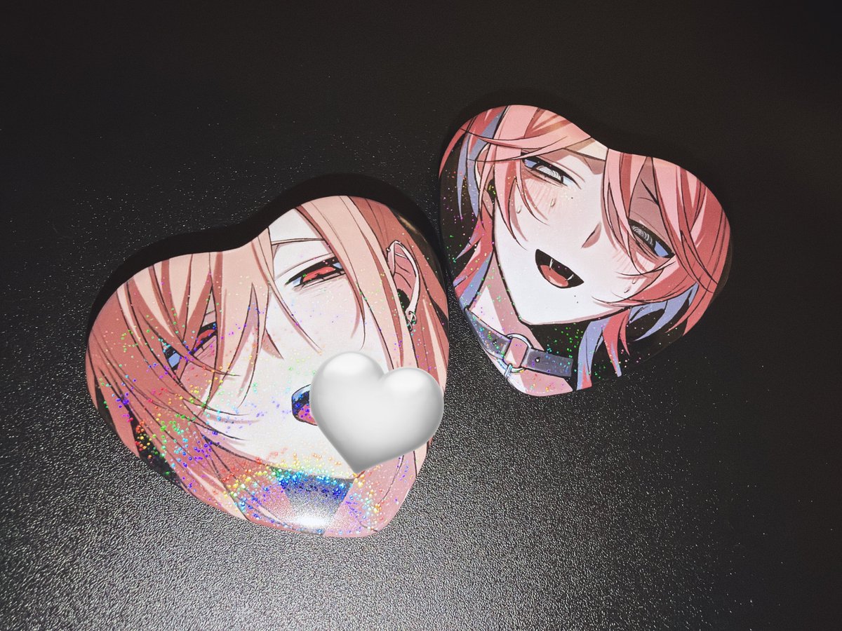 ◈ ホログラム缶バッヂ ◈ つぶつぶに光るホログラム仕様。 昏くんと深