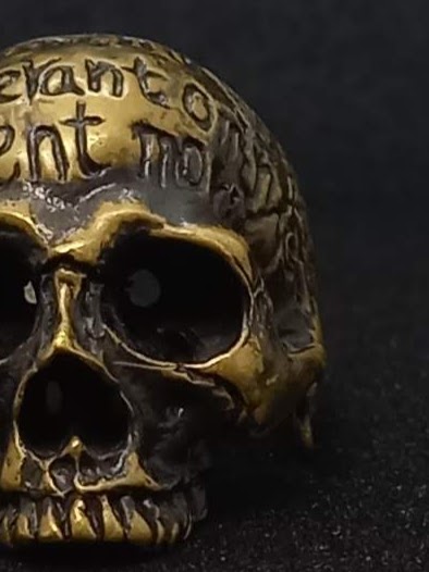 2/20~3/8期間限定受注販売】メメントモリ・スカルリングを期間限定で