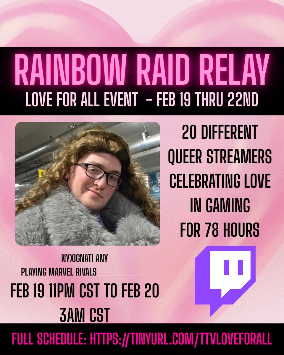 TheRainbowRaidRelay tweet media