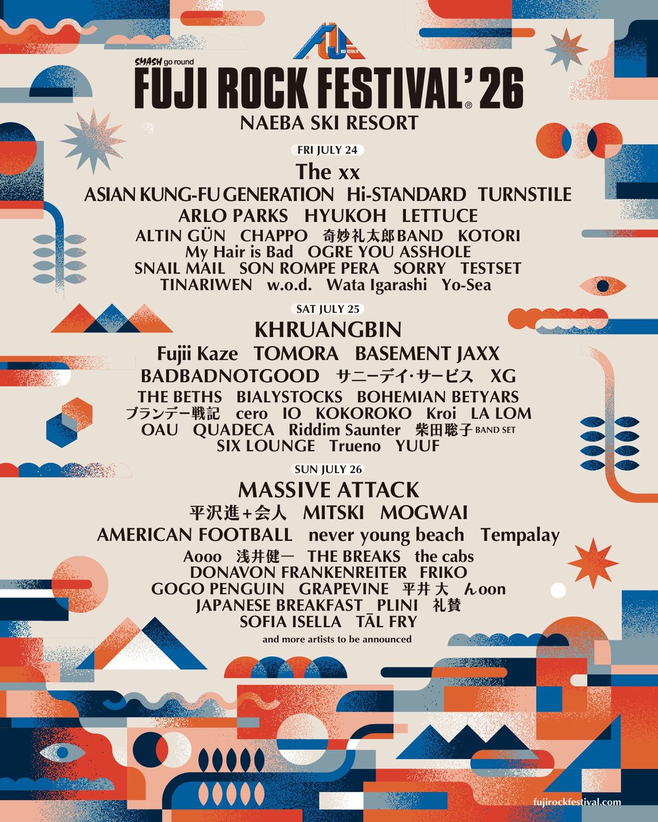 yumeae_nakano's tweet photo. 夢逢え久々にオフ会やりましょう❗️
#fujirock26
3日目行きませんか⁉️
#massiveatack
#americanfootball
そして、
#夢で逢えたら
推しバンド
#thecabs
連絡ください! https://t.co/S3uXzV3GFZ
