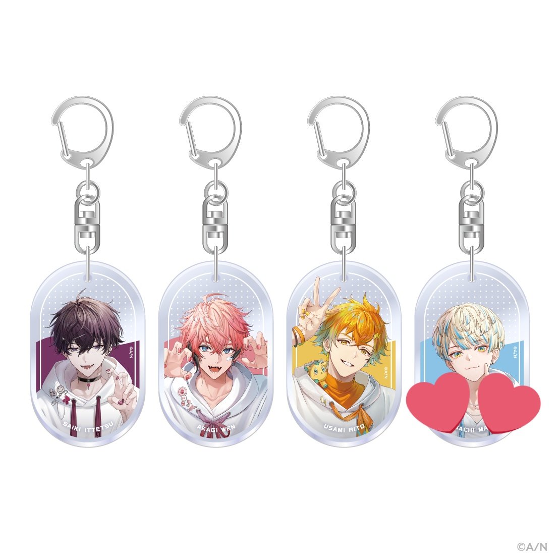__TG__1016__'s tweet photo. 【交換】にじネイル アクリルキーホルダー Oriens

譲）一枚目画像の方

求）二枚目画像💕の方

郵送での交換のみ
ピンポイントで難しいと思いますが気軽にお声がけ下さいませ🌸 https://t.co/9bdkq0ZVFA