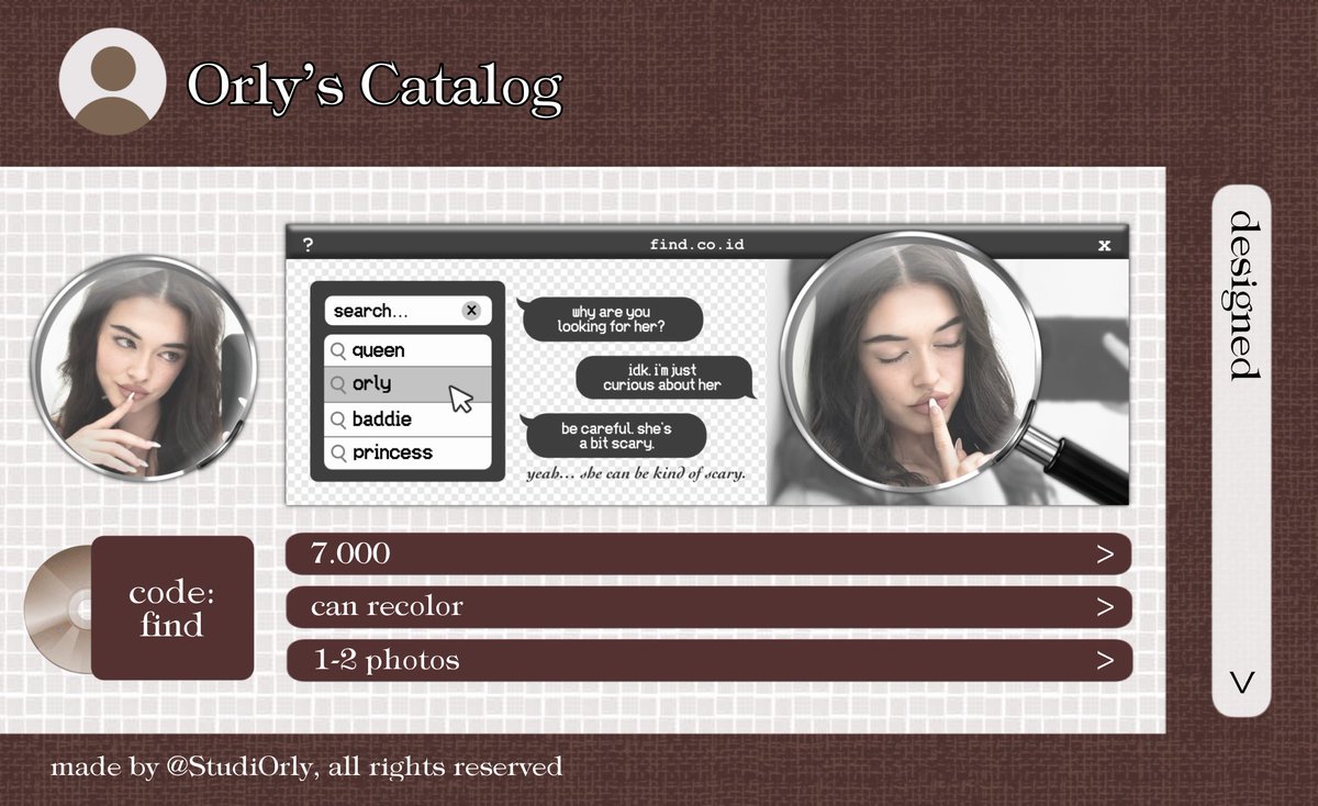 StudiOrly's tweet image. [Repost are very appreciated]

Selamat berpuasa bagi yang menjalankan! Orly kembali dengan membawa anak-anak baru yang siap untuk diajak kenalan. Tegur Orly baik-baik kalau ada layout yang gak aman yaa, thankie! 🤎

#zonauang #zonaba