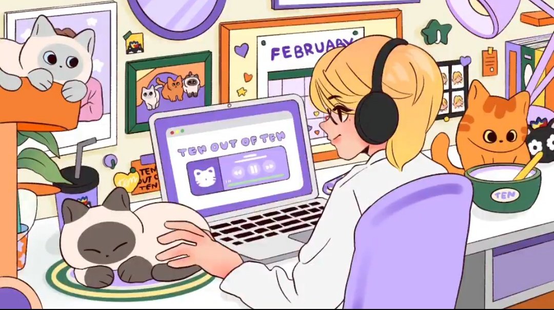 💜 1001 (You're Lovely) by  
       SERIOUS BACON 
        - February 27, 2021

💜 Ten Out Of Ten by Iamhartz 
       feat. Chaè
       - February 26, 2026

Thank you 10velys 🙏