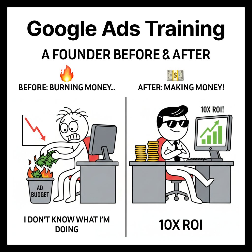 AllFactors's tweet photo. Most people think Google Ads “don’t work.”

In reality, they were never structured properly.

No tracking.
No negative keywords.
No intent segmentation.

That’s how budgets burn.

We're going to be releasing the exact system to make ads profitable. Say tuned 👀🙌 https://t.co/B8SrQEHIKc