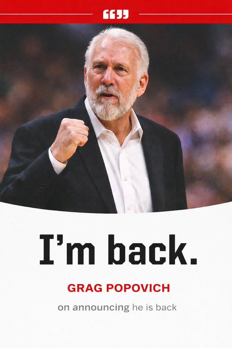 Grag Popovich tweet media