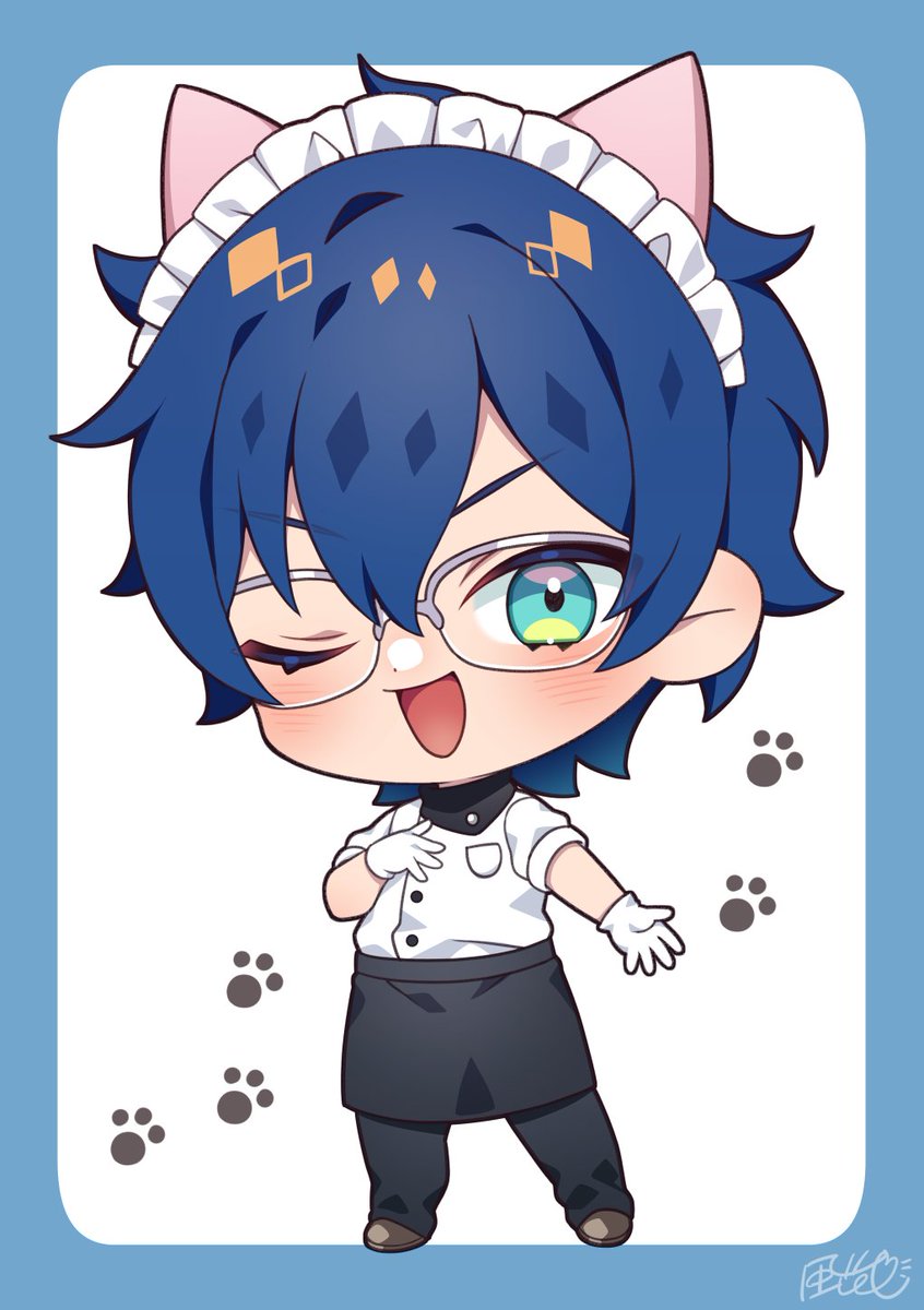 猫の日レオスさん🐾 #まめねことレオス