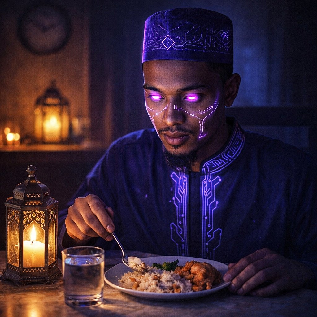 Suḥūr check 🌙

Fuel the body.
Purify the intention.
Strengthen the discipline.

.

Another day to fast. Another chance to level up, spiritually, mentally, and in purpose.

.

May our fasting be accepted and our hearts stay firm. 🤲✨

#Ramadan #Suhur #Discipline #FaithAndFocus