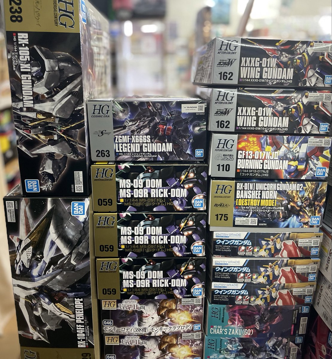本日入荷のプラモデル商品です ご来店お待ちしております！