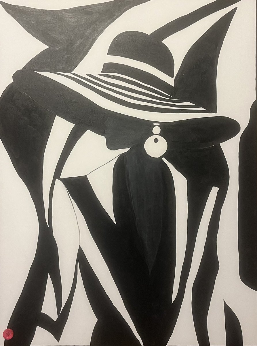 CatherineBenoot's tweet photo. “Black and White” by ART by Cathérine Benoot. https://t.co/Ll12wAJbjS