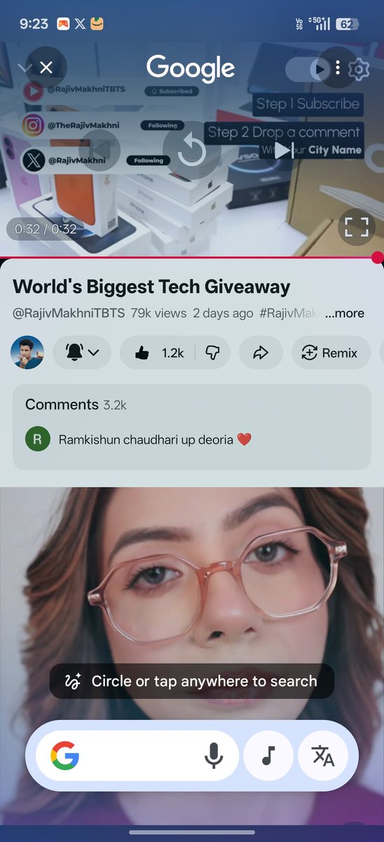dhruvin_0007's tweet photo. @RajivMakhni Thank You Sir for this biggest opportunity 😍🙏
Already following you and completed all 4 steps successfully ✅
Feeling super excited 🤞
This giveaway is truly unbelievable! 💎🚀
Such an amazing chance to win big gadgets
#RajivMakhni #CellGuru #GadgetGuru #Giveaway https://t.co/ZlyliQYO1d