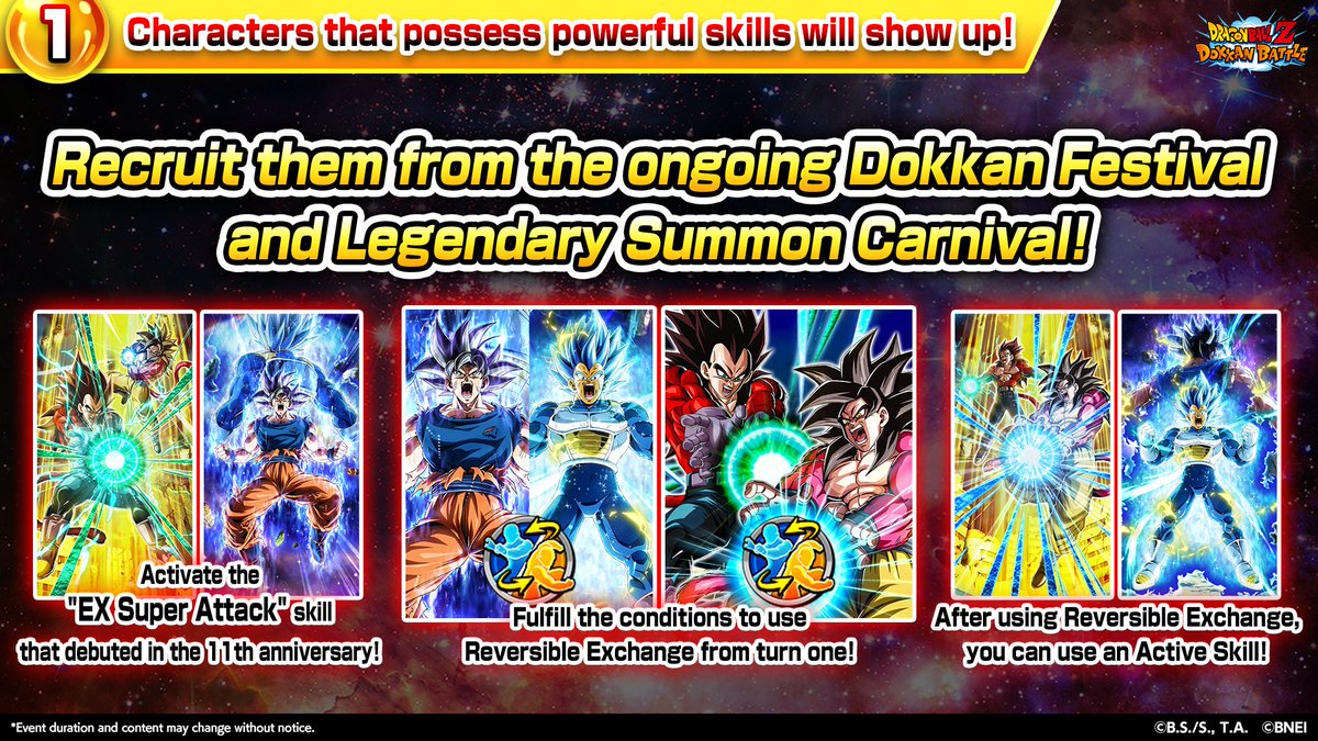 carlos538839's tweet photo. #RivalsUniteInDokkan
#DOKKANBATTLE 
#Dokkan11th https://t.co/G736fz5vxb