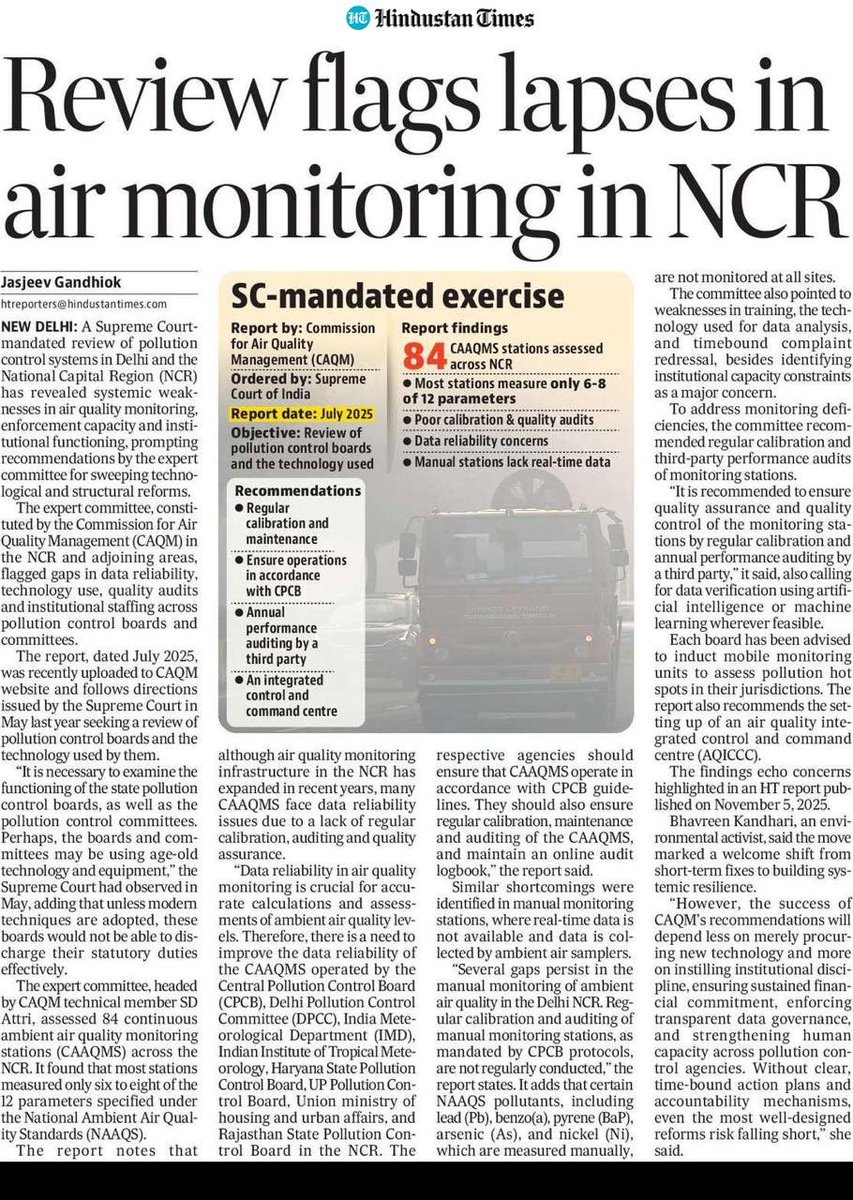Warriormomsin's tweet image. The report rightly shifts focus from short term reactive measures to deeper institutional reform, prioritising data credibility, tech driven monitoring and coordinated cross sector action. But diagnosis must now lead to time bound implementation and real accountability. Without