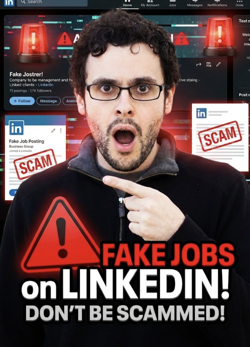 What's the DARKEST dark side of a bad labor market?  

Job Scams. 😱 

Here's how to stay safe - even when times are tough!

👉 lttr.ai/AoYEa

#Jobs #LinkedIn #CareerCoaching
