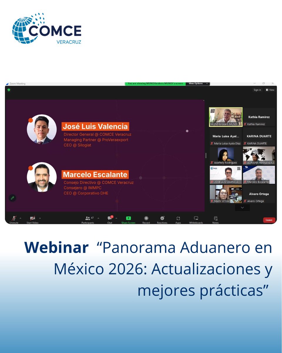 COMCE Veracruz tweet media