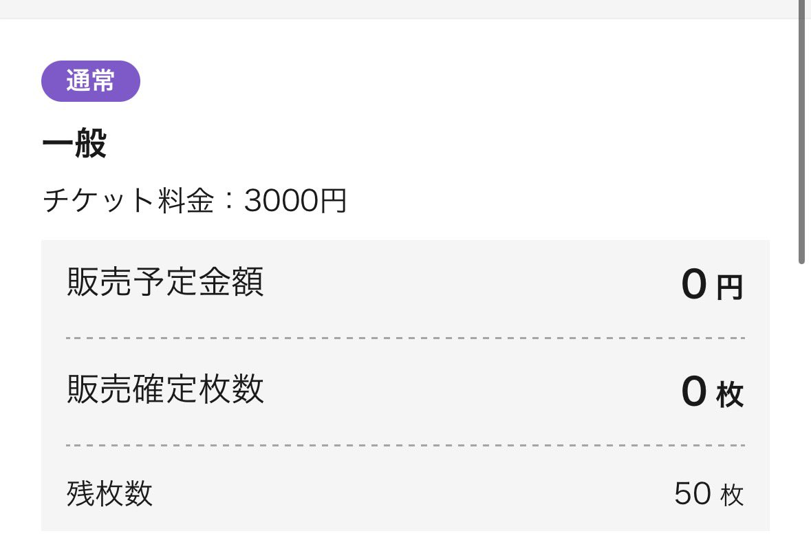 手売りチケットを買うor来る人みんな22歳以下なんじゃね？知らんけど