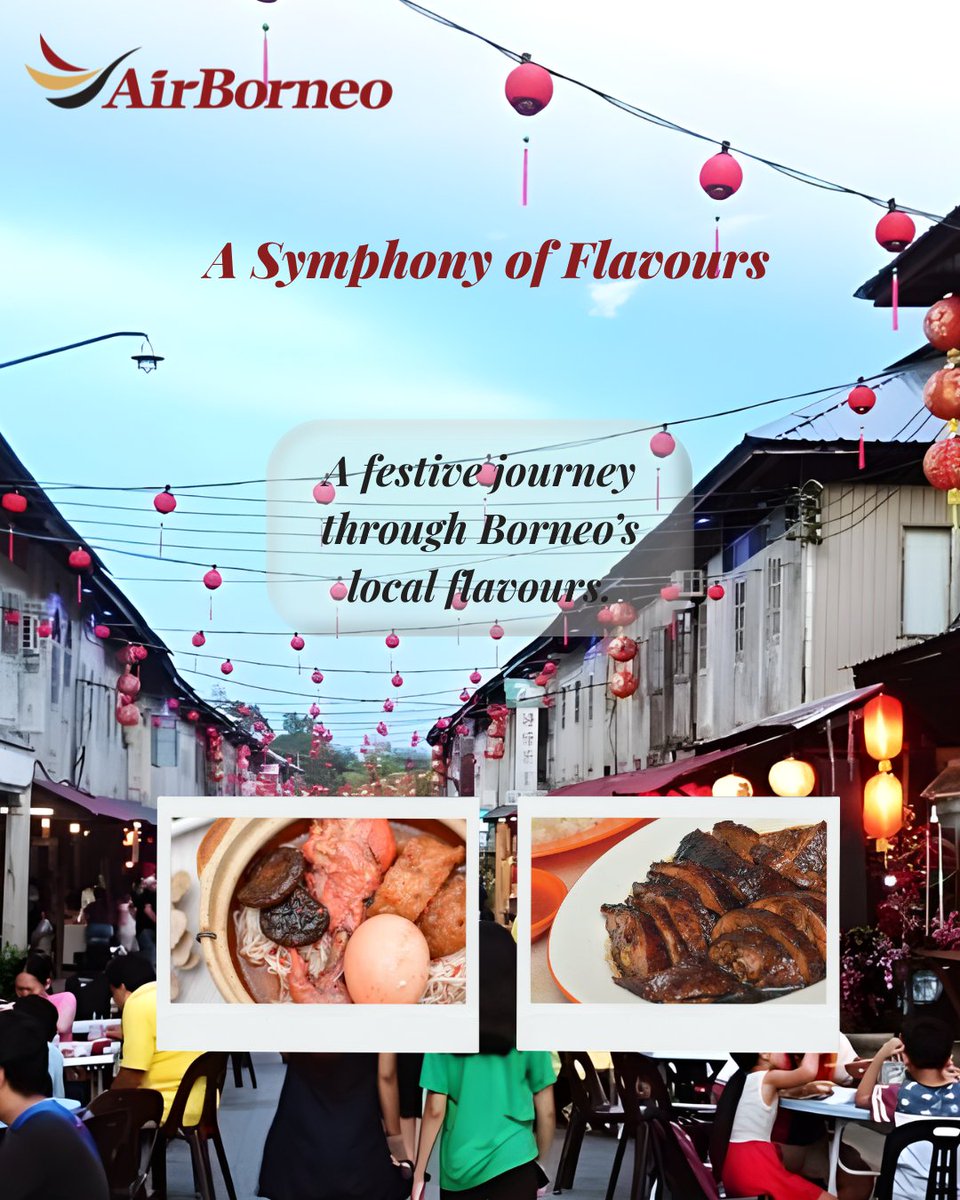 This week, the kitchens of Borneo are working overtime, and the results are delicious. 

What’s on your festive table today? Tell us your favourite holiday treat! #AirBorneoEats

#AirBorneo #WingsOfUnity #BorneoForYou  #GatewayToBorneo #AirBorneoRamadan #AirBorneoCNY