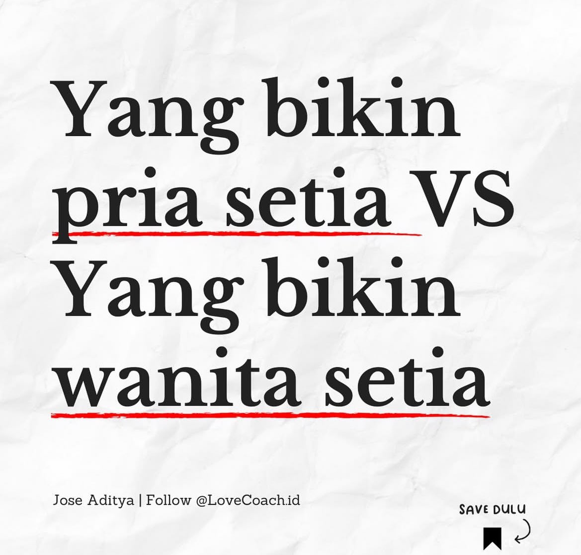 Bersajak_id's tweet photo. Tidak ada kesetiaan tanpa komitmen, tapi kesetiaan perlu di usahakan https://t.co/pEaTh5NmNf