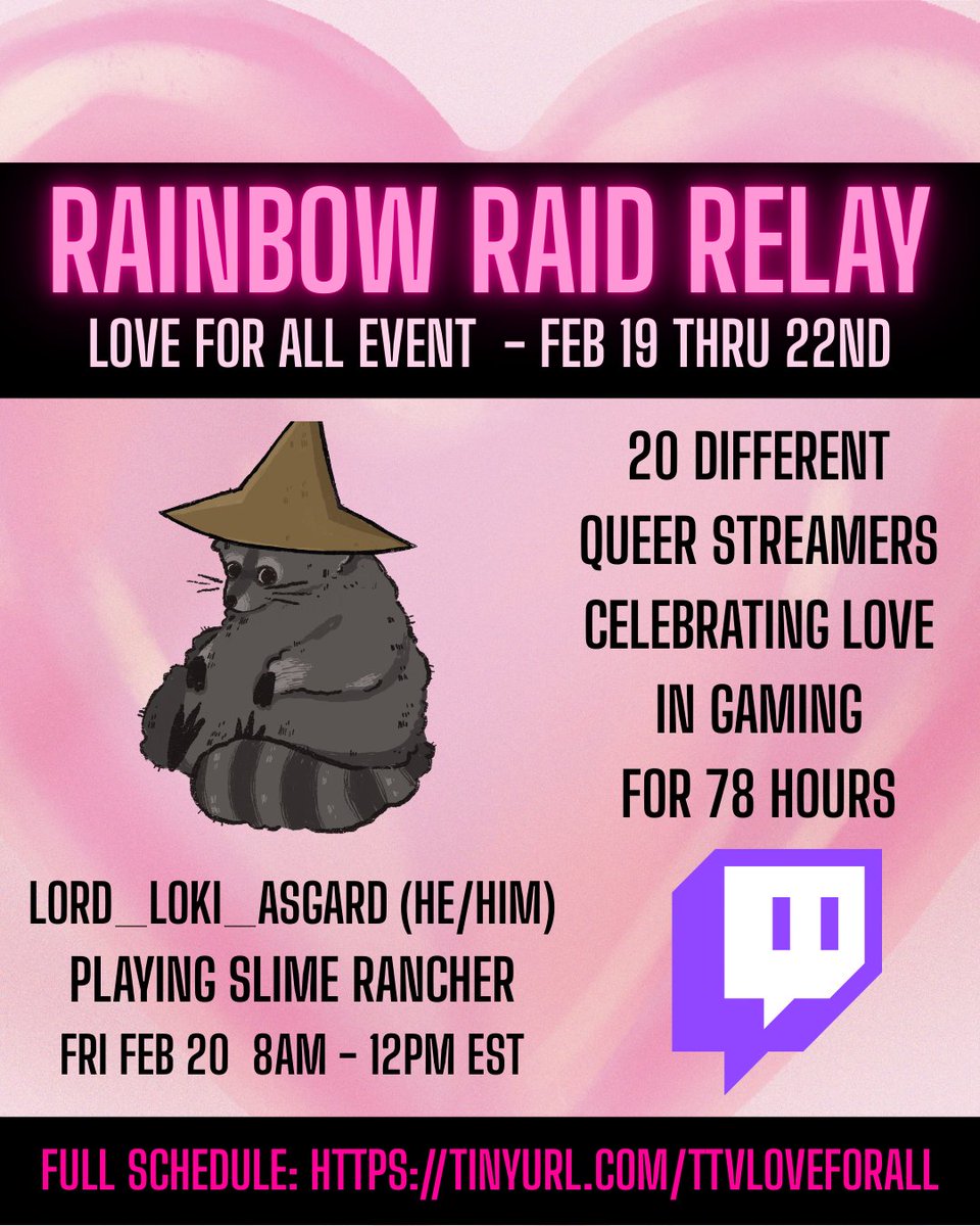 TheRainbowRaidRelay tweet media