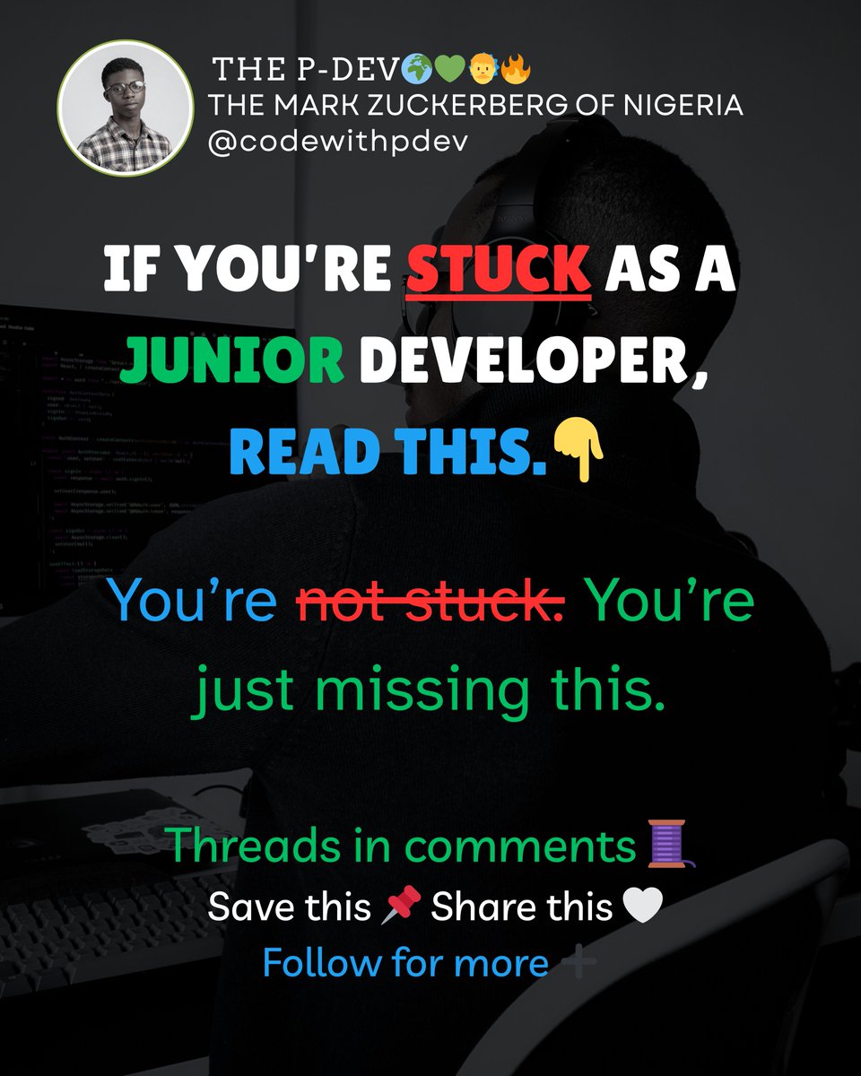 P-DEV 🔥🌍💚👨💻 | THE MARK ZUCKERBERG OF NIGERIA tweet media