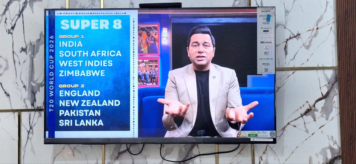 My 9 am routine <a href="/cricketaakash/">Aakash Chopra</a>.
All day cricket news in 15 min.