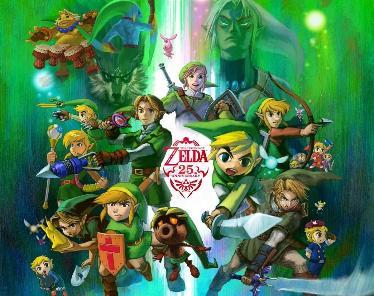 🇪🇸 ¡Feliz 40.º aniversario, The Legend of Zelda!
¡Por muchos años más luchando por el mundo! ⚔️

🇺🇸 Happy 40th anniversary, The Legend of Zelda!
Here's to many more years fighting for the world! ⚔️