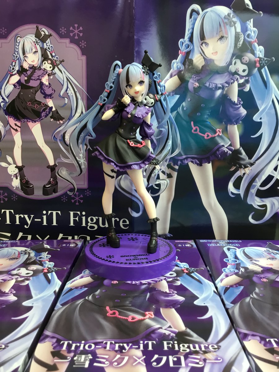 🖤💜プライズ入荷情報💜🖤 ❄️Trio-Try-iT Figure ー雪ミク×クロミー