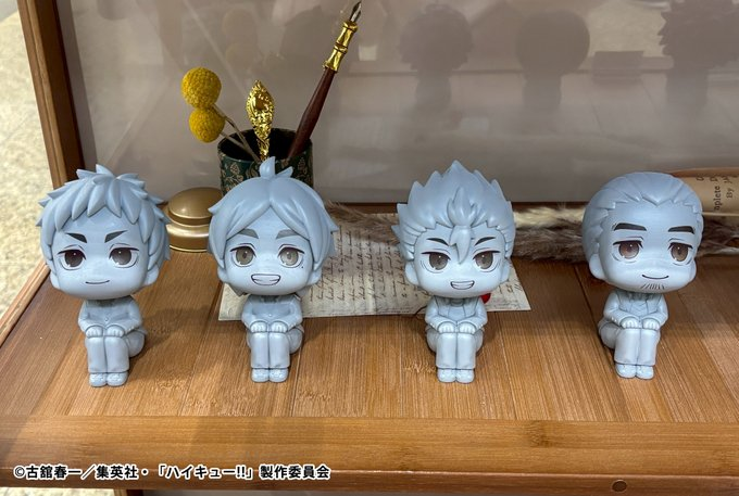 DtKorea's tweet image. 📢[원형 최초공개] 하이큐!!

룩업 #ハイキュー

• 스가와라 코시
• 니시노야 유
• 사와무라 다이치
• 아즈마네 아사히

메가하우스 공식 스토어를 팔로우하고 
기다리는 굿즈의 후속 정보를
가장 빠르게 받아보세요!

#메가하우스 #메가하우스공식스토어 
#Haikyuu #하이큐