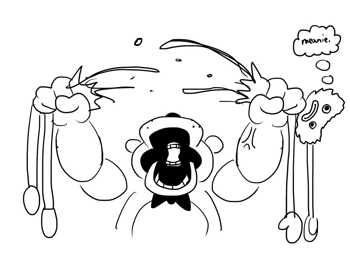 michalrey7694's tweet image. I don’t hate huggy but i just really wanted to draw this 🥹🥹