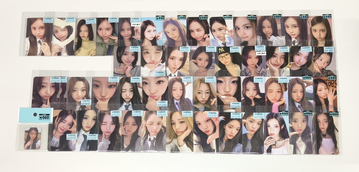 Hearts2Hearts 🩵 【入荷情報】 連日『F♡CUS』を初め、各種特典トレカ