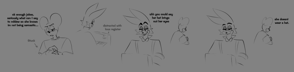 hes cringing at himself im crying