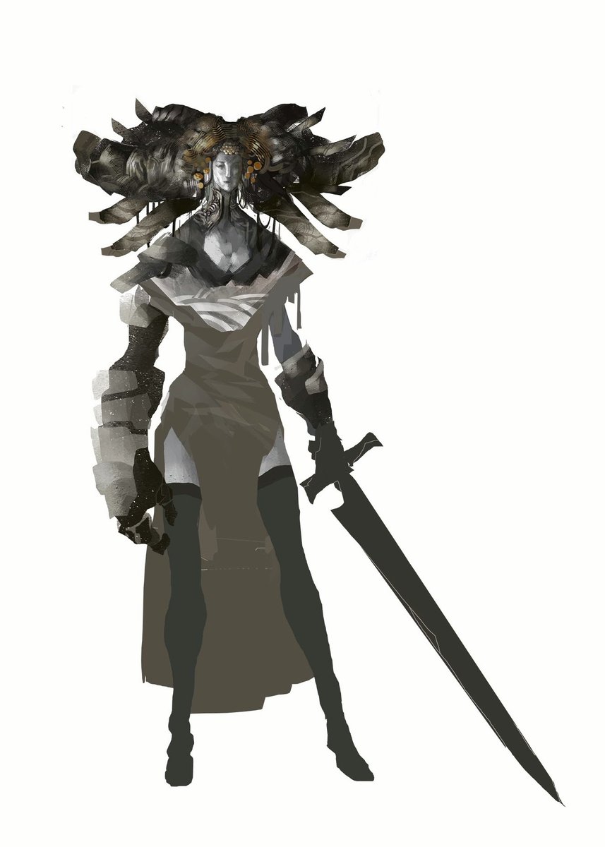 Tall girl #art #digitalpainting #characterdesign