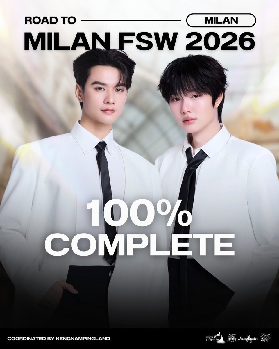 ทุบกระปุกหมูแตกแย้ว👊🏻 

ขอบคุณพี่ ๆ ทุกคนที่ให้การสนับสนุน ส่งเจ่งปุ๋งไปมิลานอย่างดีเลยนะจ๊ะ 🇮🇹 ยอดครบ 100% แล้ว หากมีการและเคลียบัญชีเมื่อไหร่ จะมาแจ้งอย่างรวดเร็วจ่ะ 🏎️💨

และ ๆๆ รบกวนพี่ ๆ โหวตรูปแบบการแบ่งจอทั้งวันที่ 27 และ 28 ดังนี้จ้ะ

แบบที่ 1
27 ทรัค 2 + 6 จอ (เจ่งปุ๋ง)