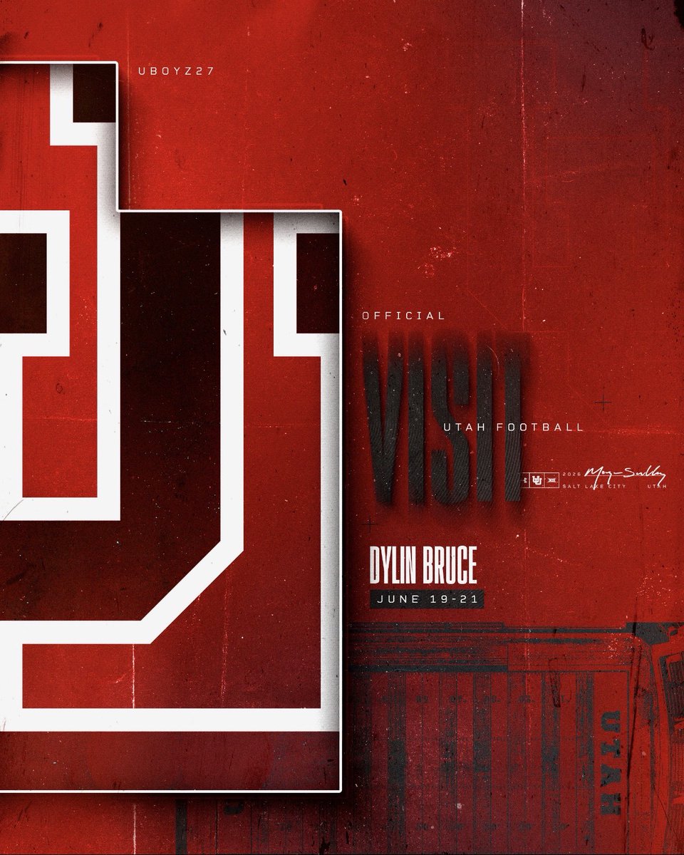 Let’s to it‼️ Official visit locked
<a href="/Utah_Football/">Utah Football</a> <a href="/Hatch89/">Matthew Hatchette</a> <a href="/HBHSFootball/">HBHS Oilers Football</a>
<a href="/1FletchMoBB/">Michael Fletcher</a>
<a href="/BlairAngulo/">Blair Angulo</a> <a href="/247Sports/">247Sports</a> <a href="/GregBiggins/">Greg Biggins</a> <a href="/adamgorney/">Adam Gorney</a> <a href="/BrandonHuffman/">Brandon Huffman</a>
<a href="/On3/">On3</a>