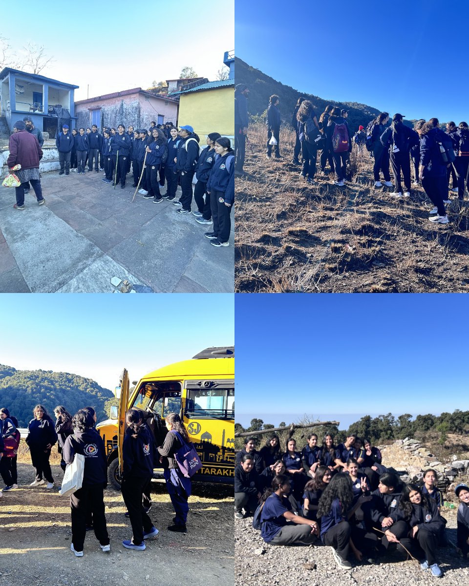 vantagehall's tweet image. Sometimes the best classrooms don't have walls.
 
Our students traded textbooks for trails today on the trek to Bhadraj Temple. Lessons learned: Resilience, teamwork, and the joy of a summit breeze.

#AdventureLearning #BhadrajTrek #StudentExperiences #OutdoorEducation