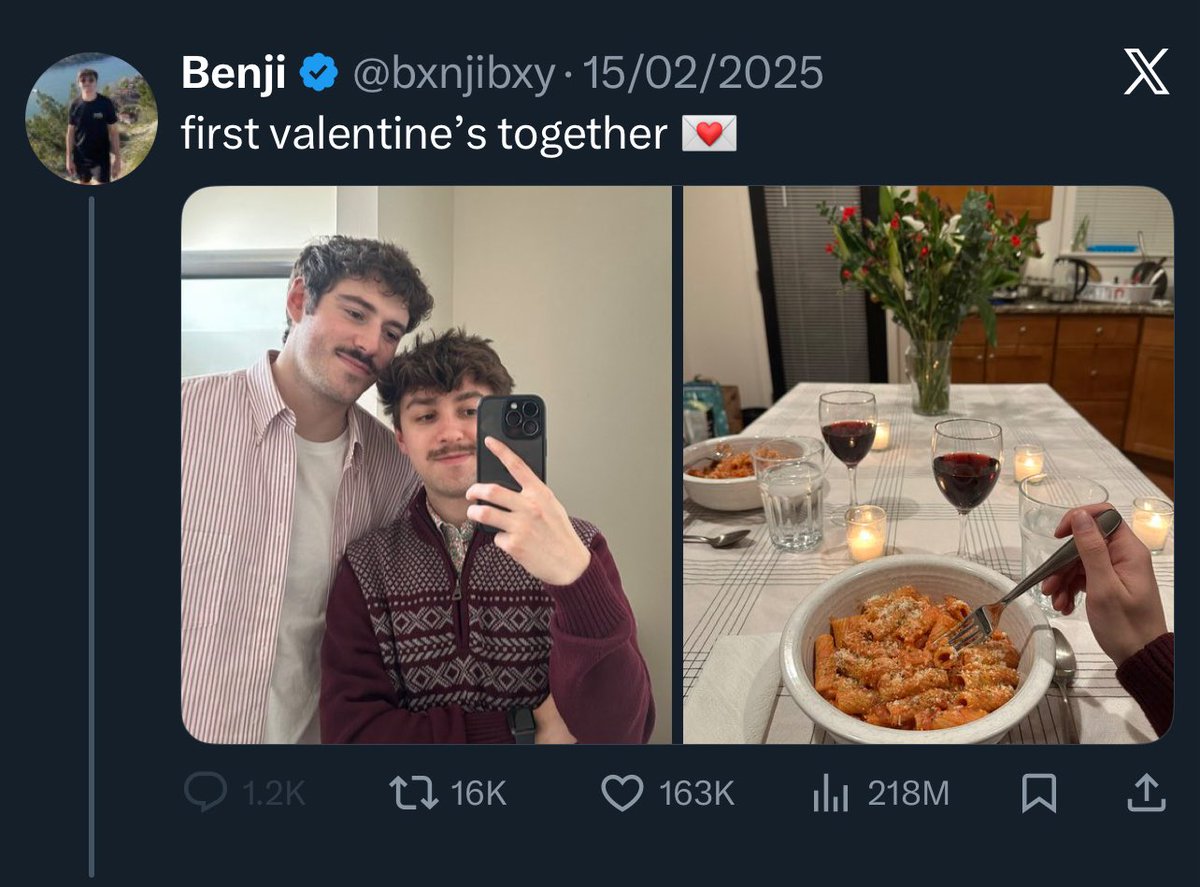 MFaarees_'s tweet photo. They're actually Christians celebrating their first Valentine's together you Kafir. 🤡

Y'all better stop, you can't destroy Islam with these cheap lies! https://t.co/TtM3zRhqOc