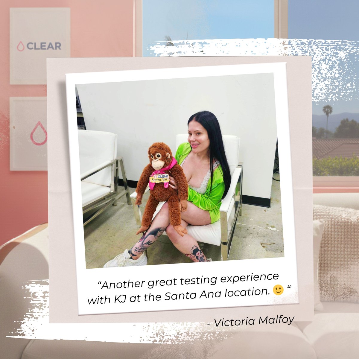 get_clrd's tweet image. Another great experience?
That’s not luck. That’s CLEAR. 😌

Big love to @SnakeySmut for staying ready and keeping it responsible. 💖

📲 Your turn → app.getclrdv.com

Drop a 🐒 if you’re booking next 👇

 #GoodVibesOnly #StayClear #TestSmart #GETCLRD ✨