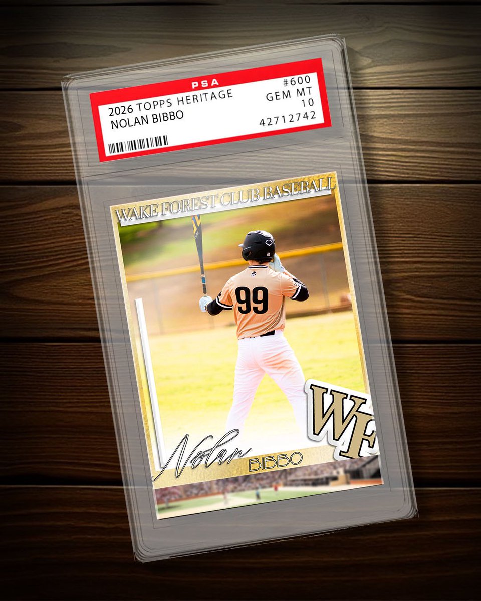 Wake Forest Club Baseball tweet media