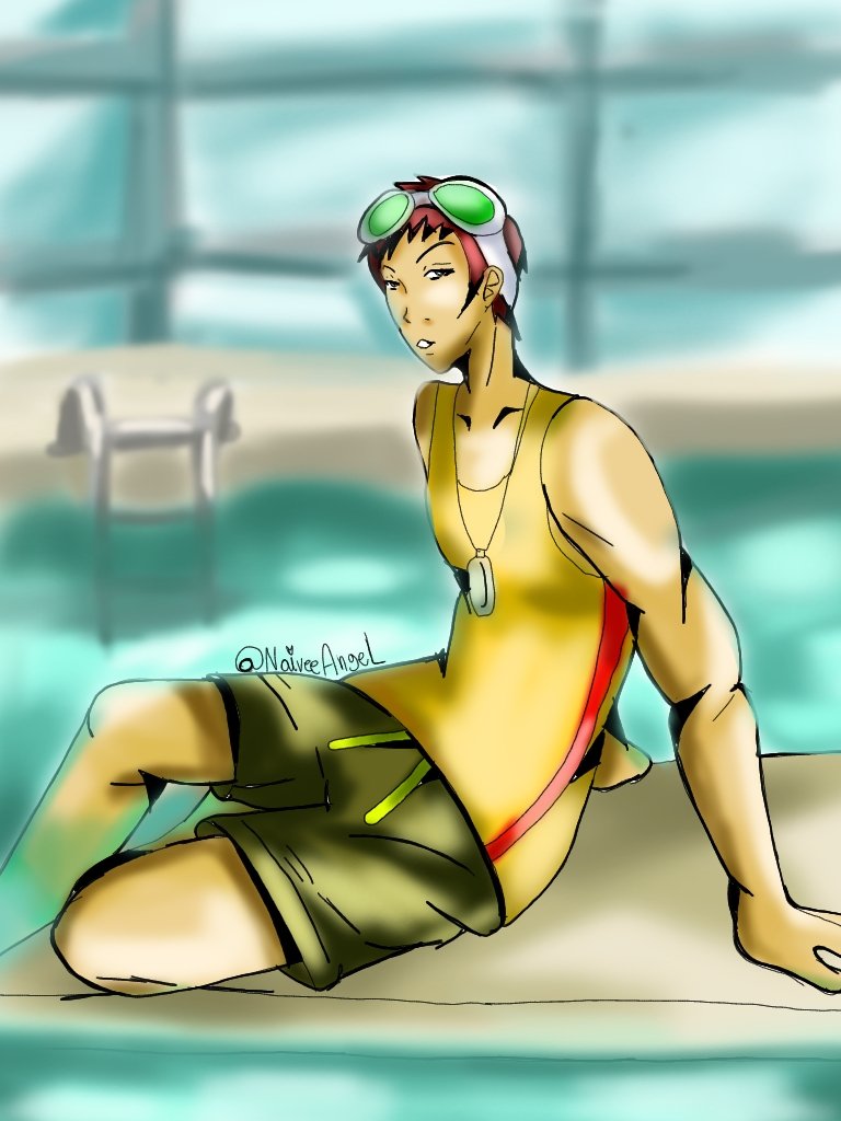 NaiveeAngel's tweet image. Beat in a pool. I wonder if he swims
#jetsetradio #beat #SEGA #art #fanart