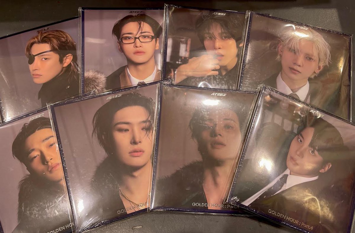 ATEEZ】 『#GOLDENHOUR : Part.4』 《限定特典付》DIGIPACK ver. 本日