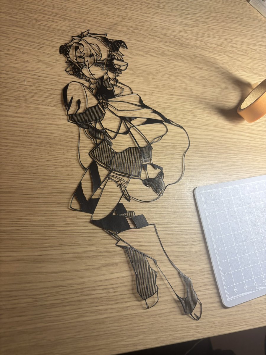 dora_kirie's tweet photo. #12星座V観測 
 #12星座V星図
牡羊座さんの切り絵です〜
( *´꒳`* )♈ https://t.co/QitwgdeYuq