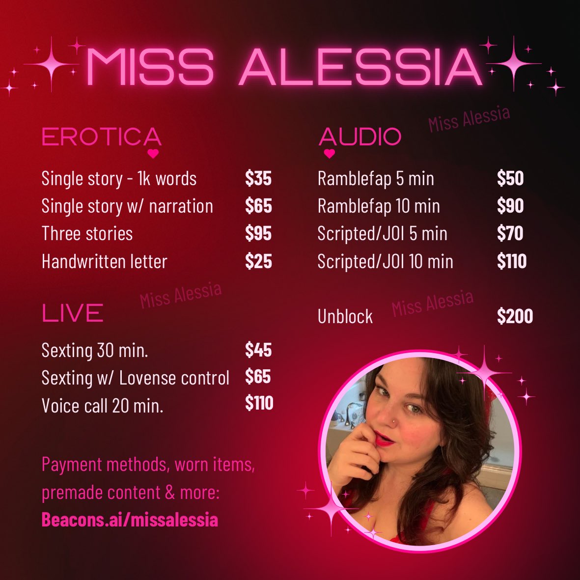 Miss Alessia tweet media