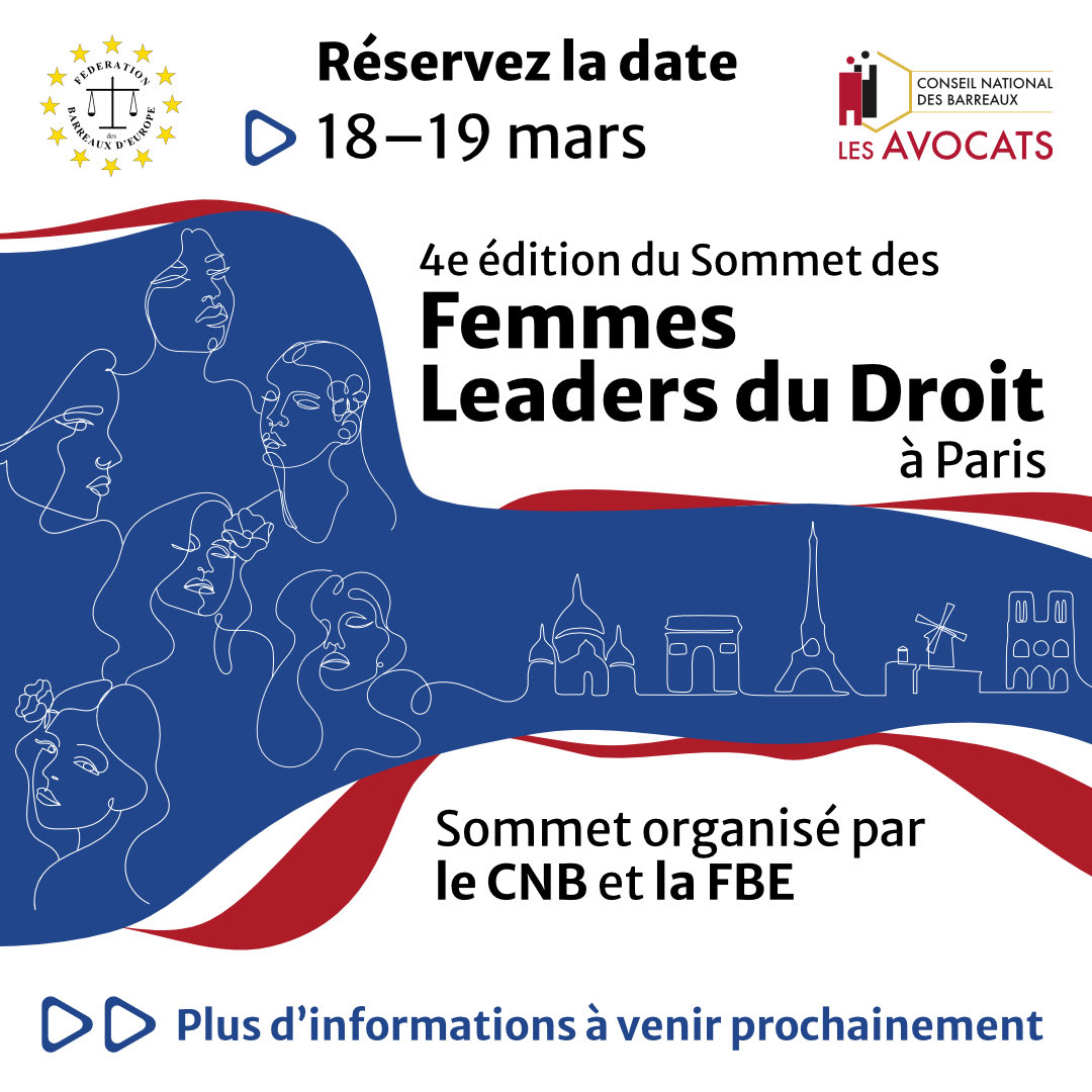 FBE · Fédération des Barreaux d'Europe tweet media