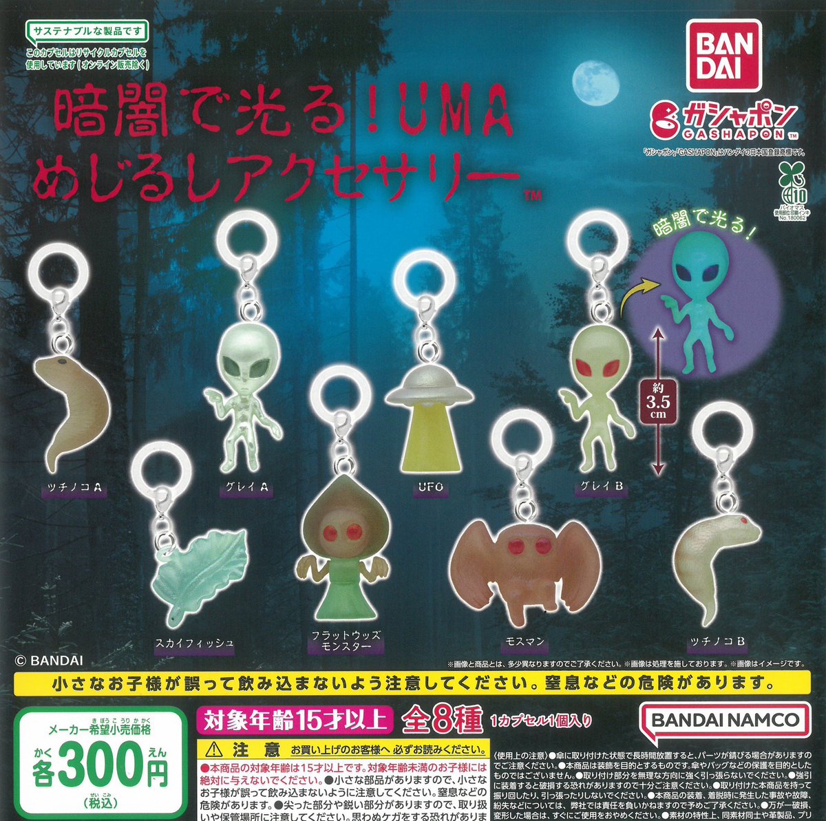 🙇‍♀️2月20日(金)完売のお知らせ🙇‍♀️ ▫️暗闇で光る！ UMA めじ