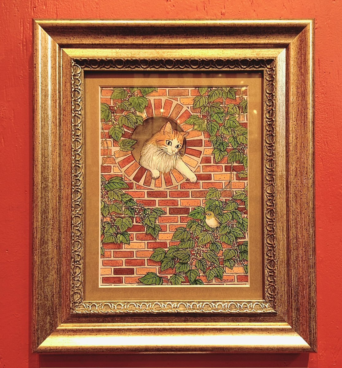 EAST】gallery-R YO-CO個展 「花と猫のいるところ」 会期2日目