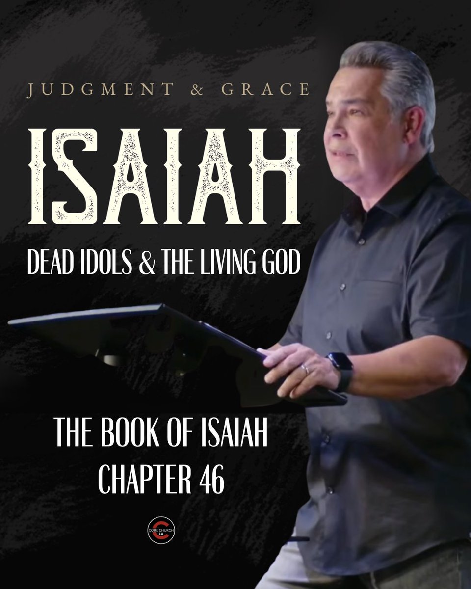 You're Invited: Dead Idols &amp; The Living God

Join us at Core Church LA as we continue our deep dive into the prophetic and powerful Book of Isaiah. This week, we are moving into a striking contrast between the idols of the world and the sustaining power of our Creator.