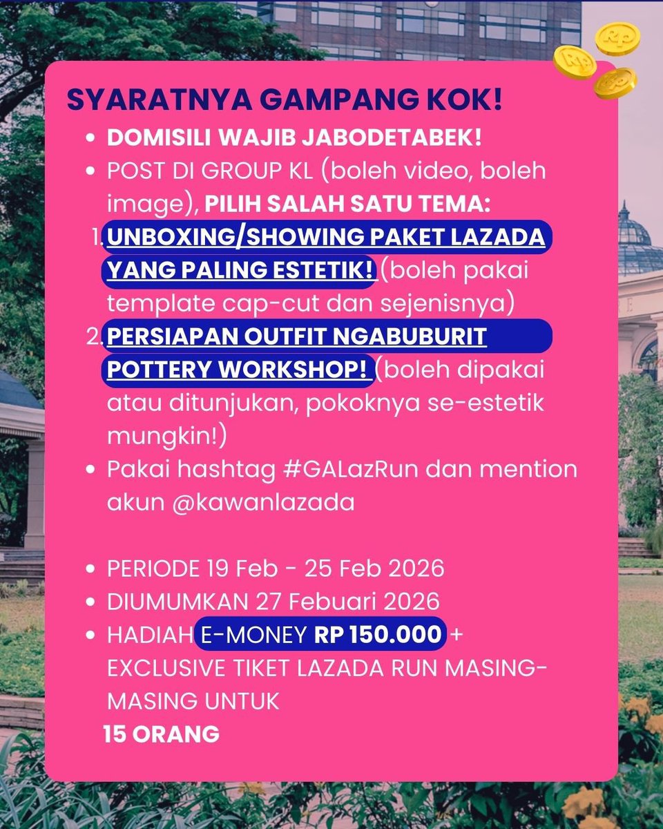 Kawan Lazada tweet media